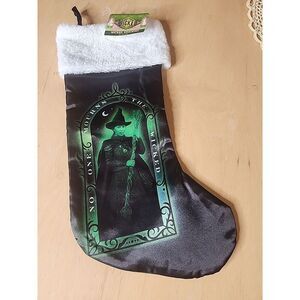Wicked Christmas Stocking Elphaba No One Mourns the Wicked 16.6"